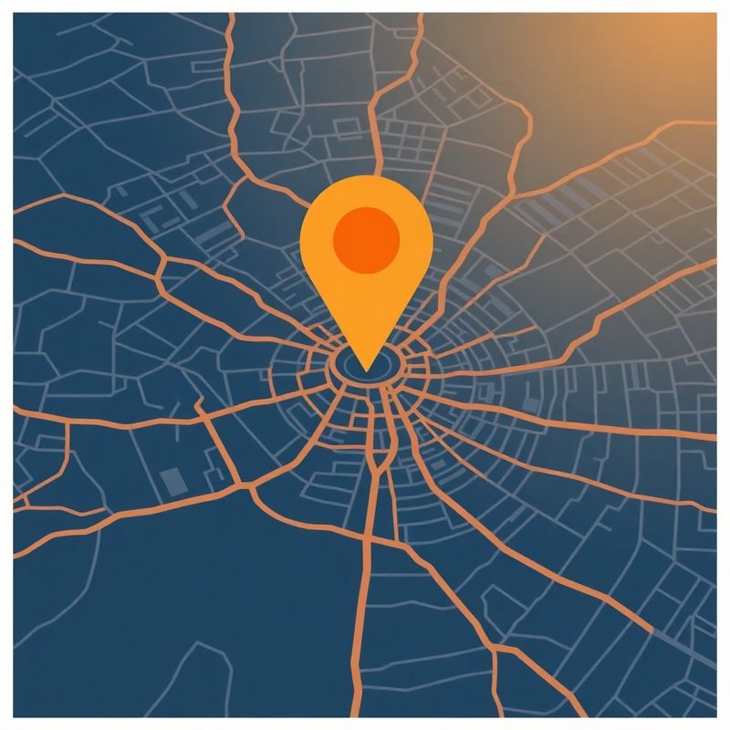 Mapa estilizado de Granada